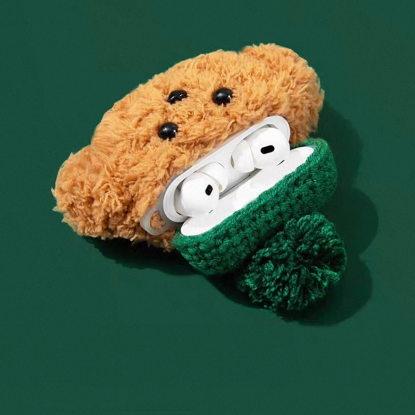 Teddy Puppy Airpods Case