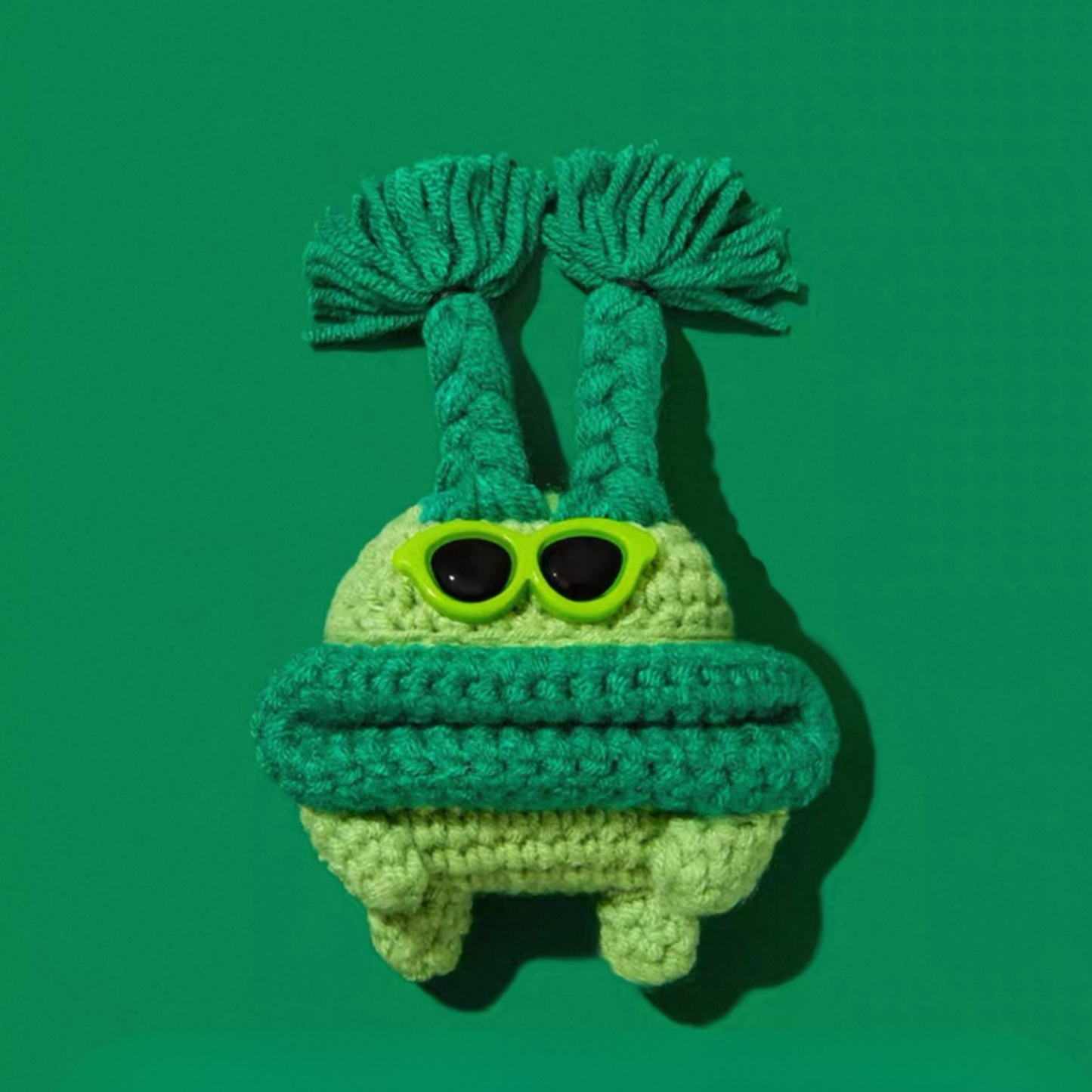 Green Mouth Airpods Case