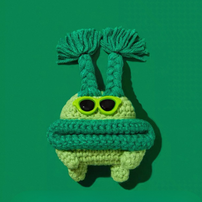 Green Mouth Airpods Case