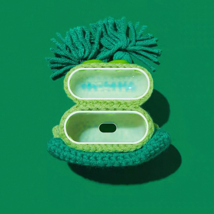 Green Mouth Airpods Case