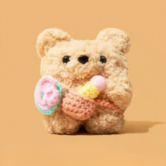 Ice Cream Bear Airpods Case