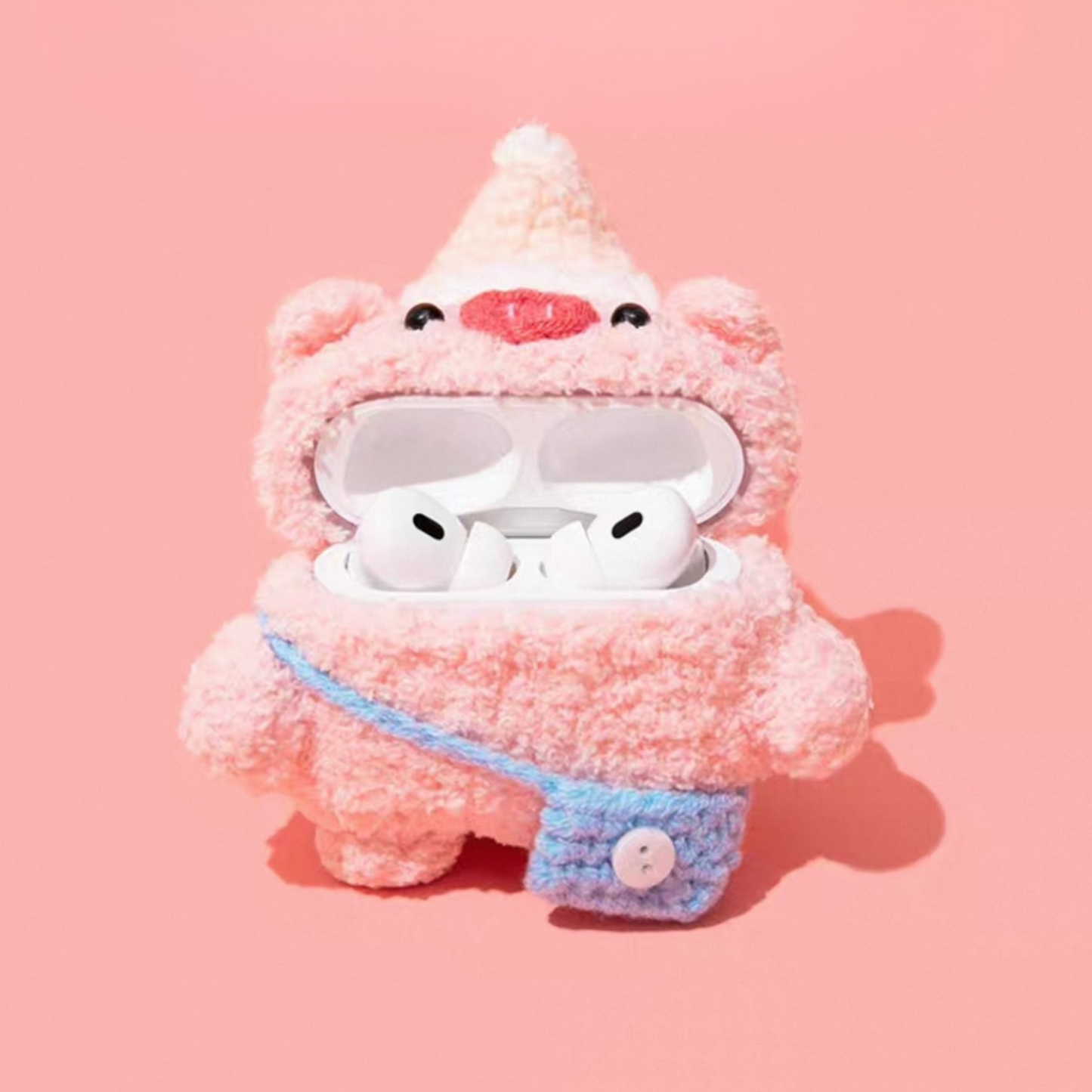 Ice Cream Pig Airpods Case