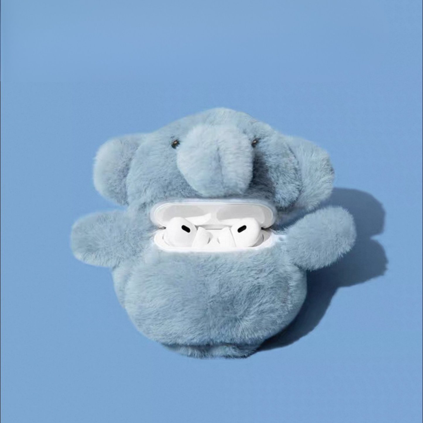 Puffed Elephant Airpods Case