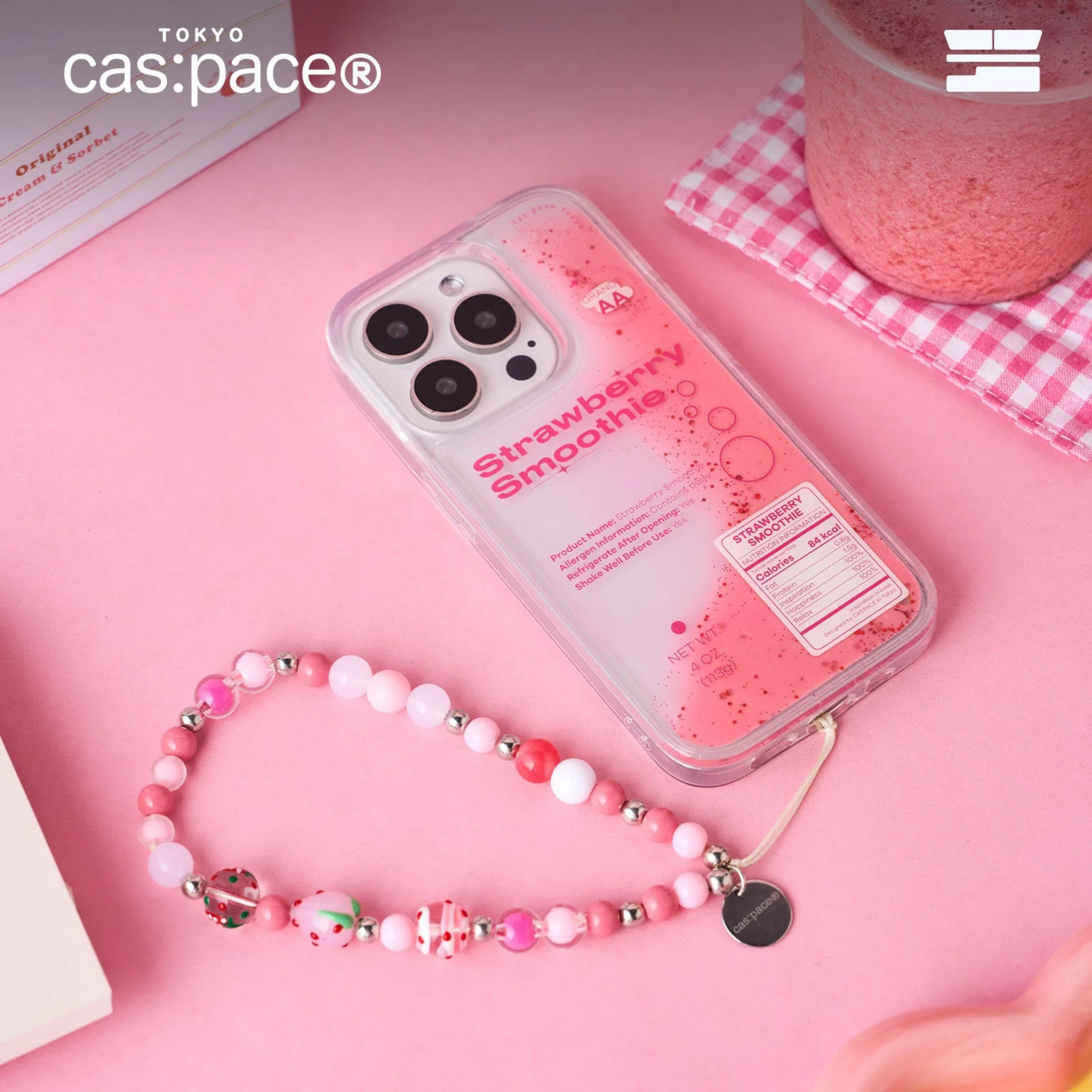 Strawberry Smoothie Case