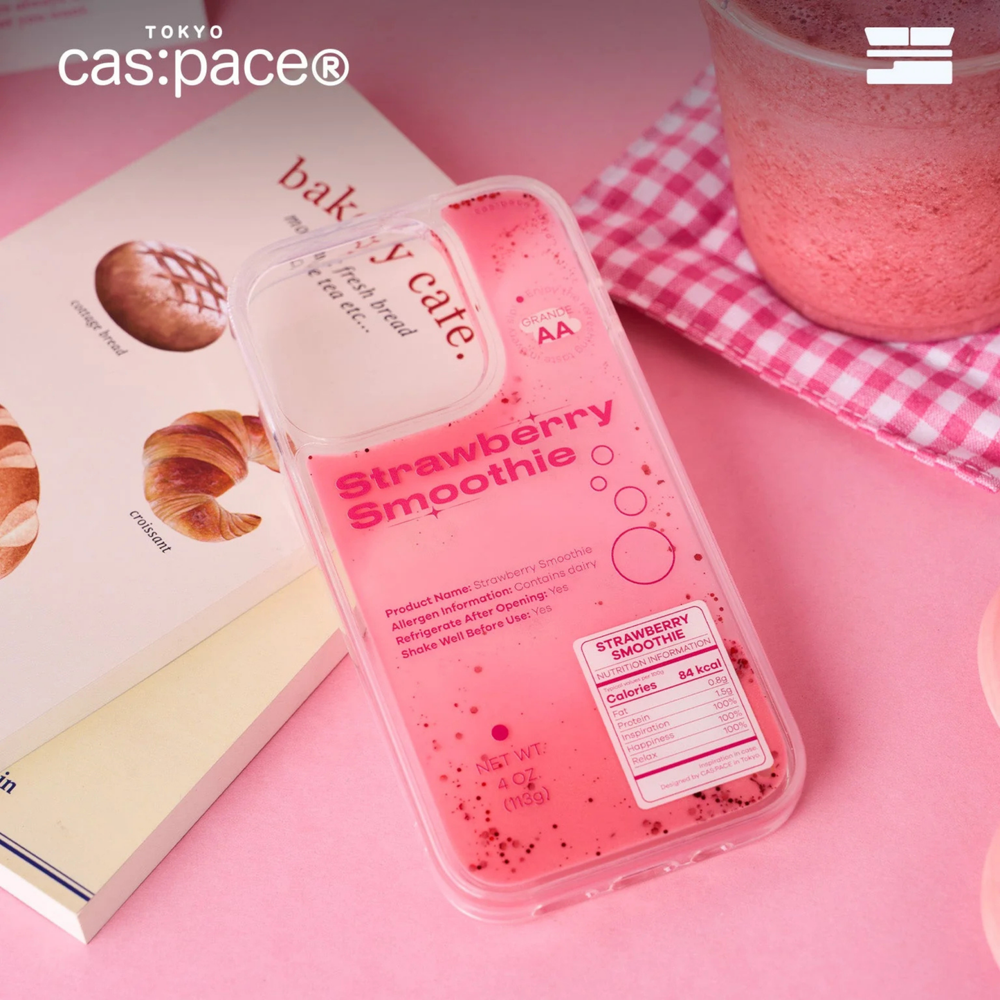 Strawberry Smoothie Case
