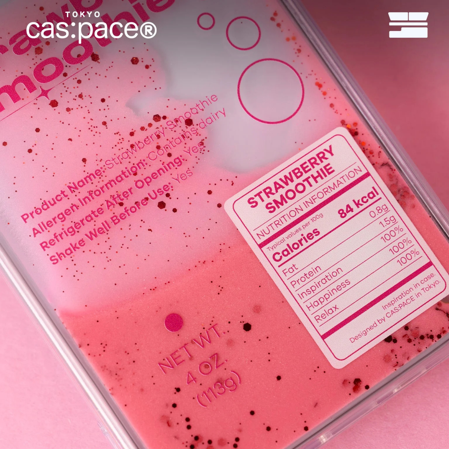 Strawberry Smoothie Case